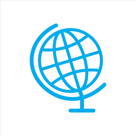 globe icon vector illustration symbolのイラスト素材