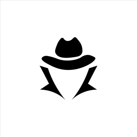 incognito icon vector illustration symbolのイラスト素材