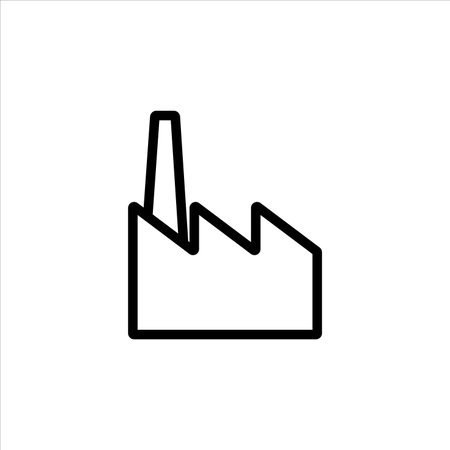 plant, factory icon vector illustration symbolのイラスト素材