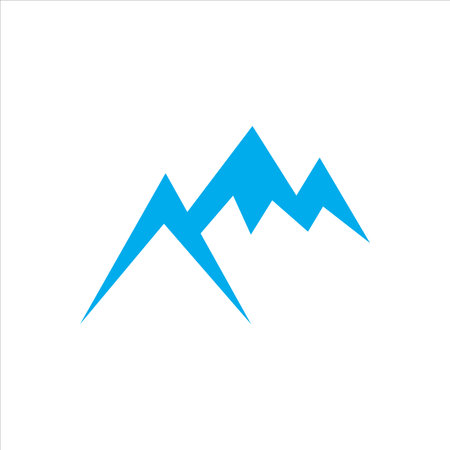 mountains icon vector illustration symbolのイラスト素材