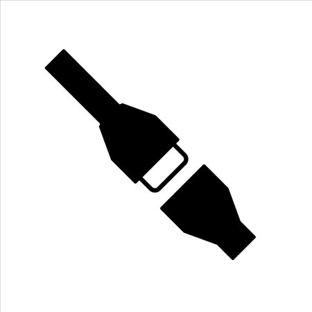 seat belt icon vector illustration symbolのイラスト素材