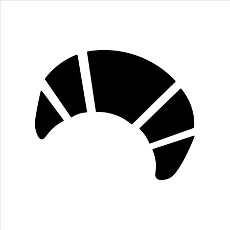 croissant icon vector illustration symbolのイラスト素材