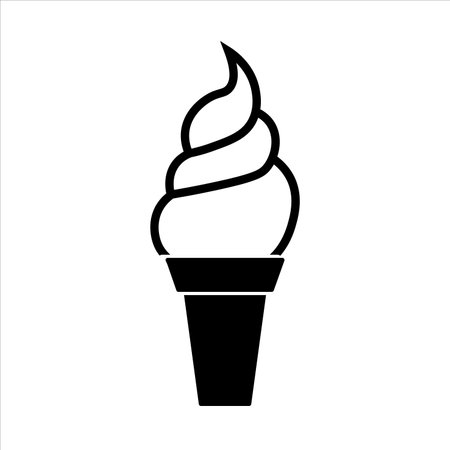 ice cream icon vector illustration symbolのイラスト素材