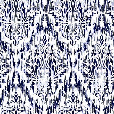 Ikat Ogee Backgroundの写真素材