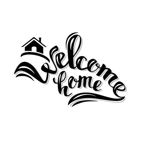 Welcome home 2のイラスト素材