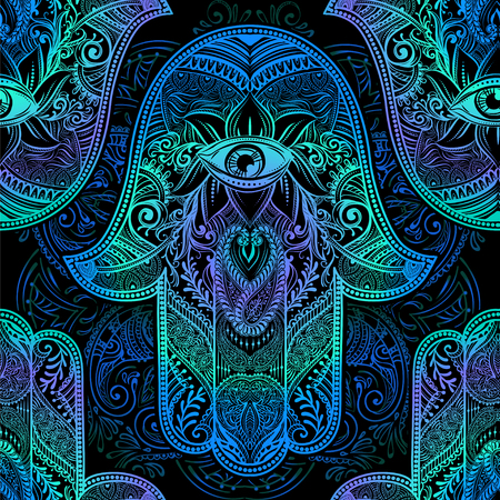 Hamsa Hand of Fatimaの写真素材