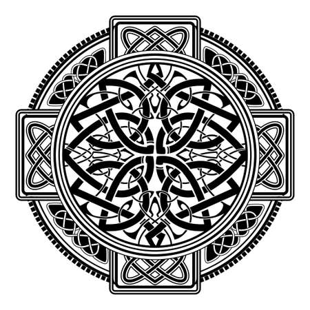Celtic folk ornamentのイラスト素材