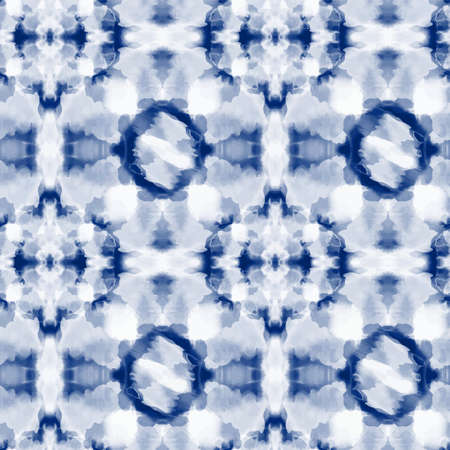 SHIBORI DIGITAL seamless patternのイラスト素材