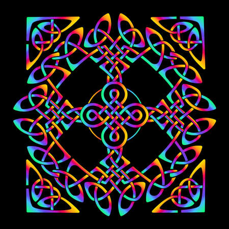Celtic folk ornamentのイラスト素材
