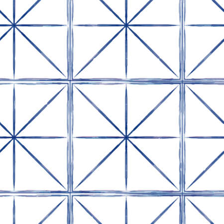 SHIBORI DIGITAL seamless patternのイラスト素材