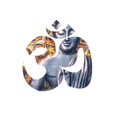 Buddha in OMの写真素材