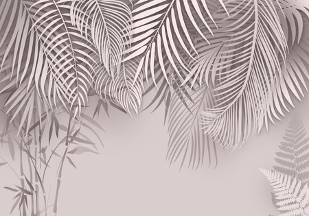Tropical wallpaperの写真素材