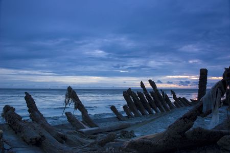 shipwreckの写真素材