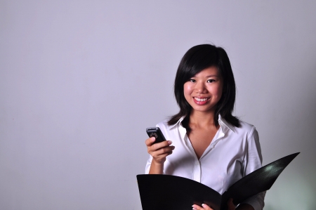 asian business girlの写真素材