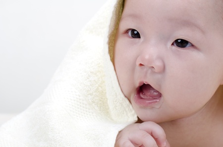 asian kidの写真素材