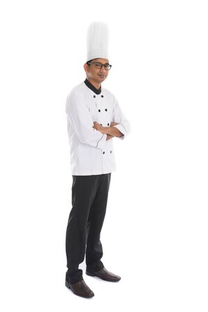 Malaysian indian male  chefの写真素材