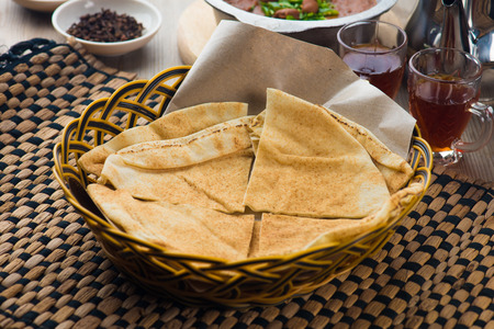 arabic breadの写真素材