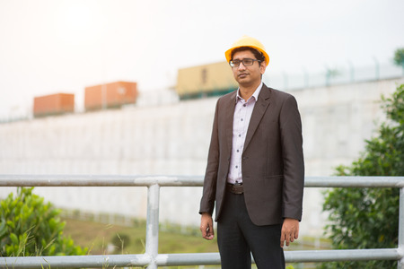 indian male engineer の写真素材