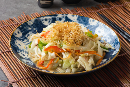 yasai, japanese stir fry mixed vegetablesの写真素材