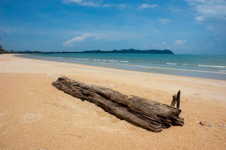 Cherating, beauty beach with sea view in malaysiaの写真素材