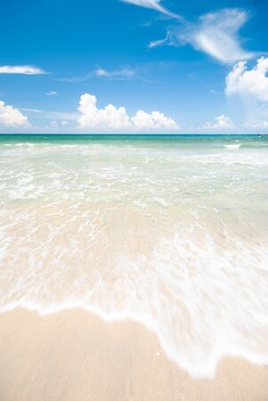 Pantai Kijal popular white sandy beach in malaysia
の写真素材