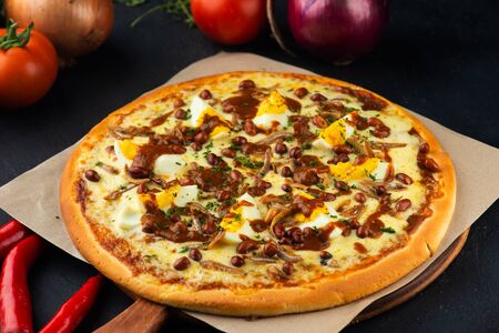 Nasi Lemak Pizza malaysia fusion dish
の写真素材