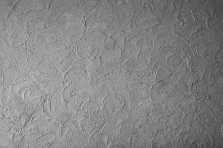 Concrete wall, floor. Porous texture, dark gray color. Rough texture of concrete, putty. concrete surface. textured wall.の写真素材