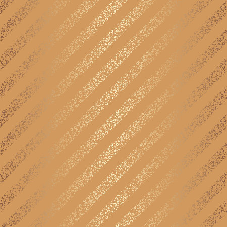 Abstract seamless pattern from simple gold geometric shapes: circles, ovals, triangles, rings on gold background.のイラスト素材