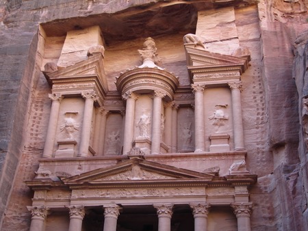 Ad Deir, The Monastery Temple of Petra, Jordanの写真素材