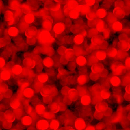 Red color blurred lights pattern. Abstract Christmas pattern seamless for New Year design. Photo collage red blur bokeの写真素材