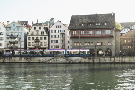 streets and beautiful places in Zurichのeditorial素材