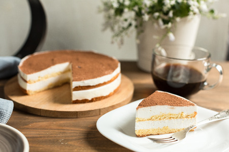 Bird's Milk Cakeの写真素材