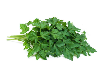 Parsley isolated on white background