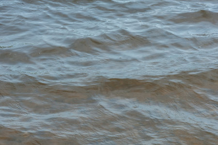 River water texture. Copy space
