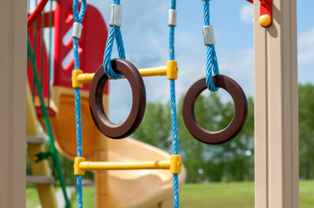Children's playground for outdoor sports.