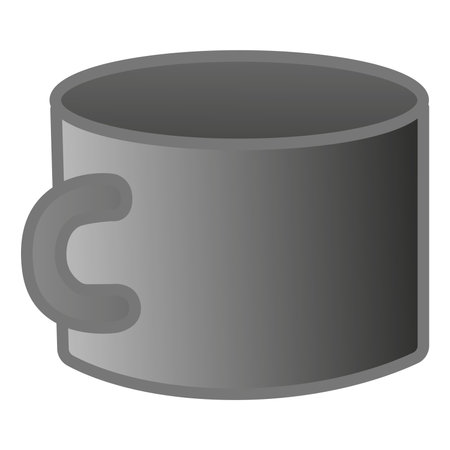 Hiking Mug. The concept of Picnic, Hiking, Travel, Adventure. Vector illustrationのイラスト素材