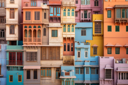 Houses of India. Architecture of Asia.の素材