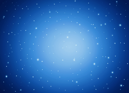 Christmas glowing background with sparkle starsの写真素材