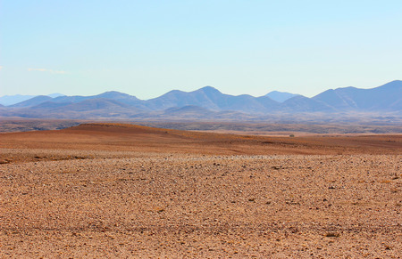 Beautiful mountains of Namibiaの写真素材