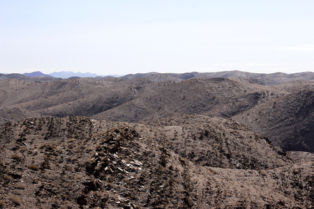Iron mountains of namibiaの写真素材