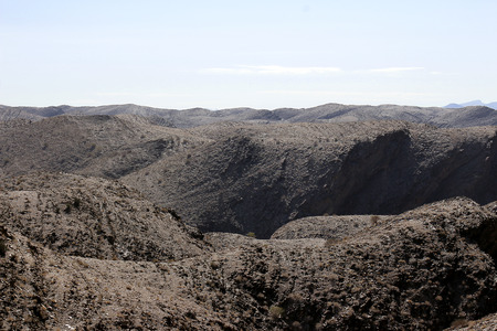 Iron mountains of namibiaの写真素材
