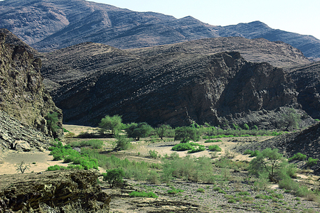 Iron mountains of namibiaの写真素材