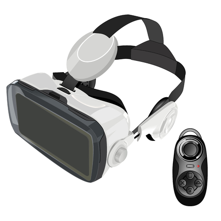 Stylish smart virtual glasses in vectorのイラスト素材
