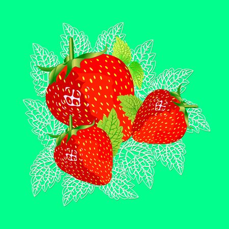 Strawberriesのイラスト素材