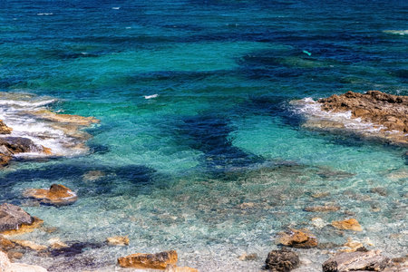 LaDigue Stones Rocky Beach Ocean power