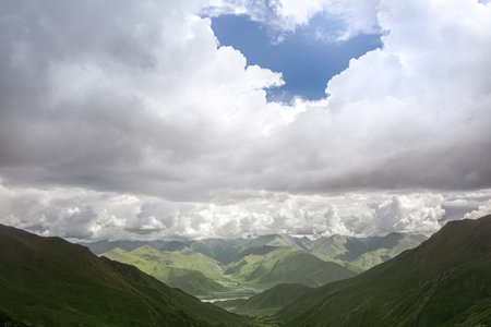 Heart (cloud in blue sky)
