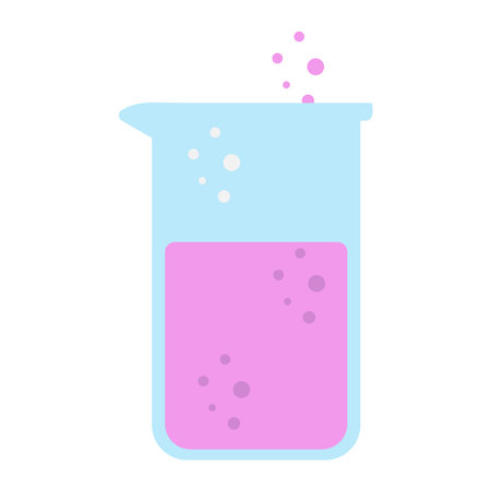 Lab Flask icon. vector illustrationのイラスト素材