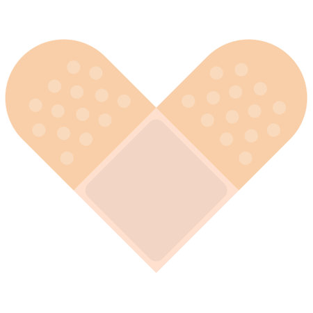 medical plaster. flat vector illustrationのイラスト素材