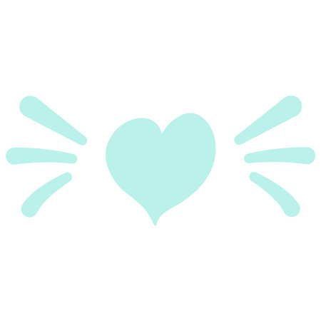 Heart of love for decorationsのイラスト素材