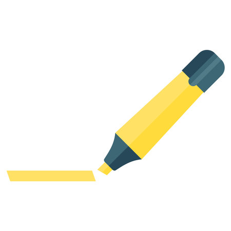 school marker icon. vector flat illustrationのイラスト素材